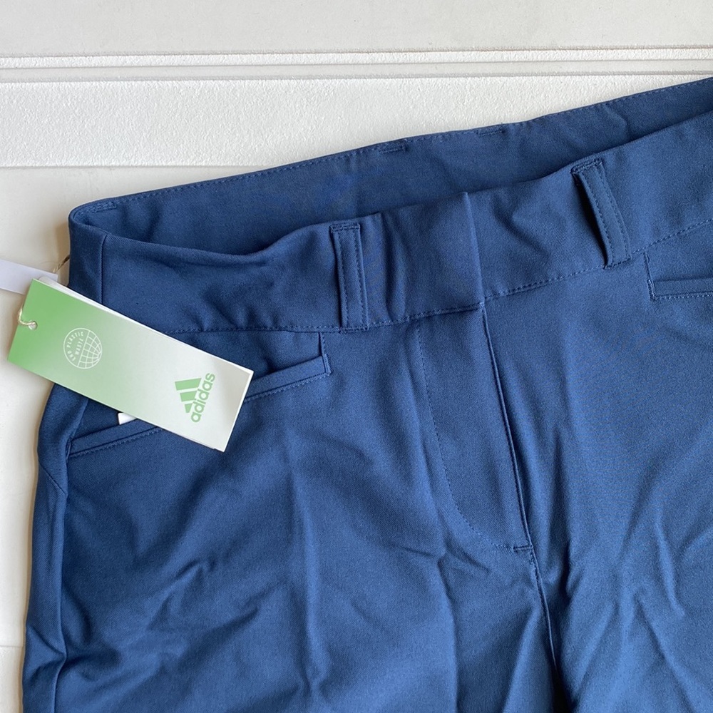 NWT Adidas Primegreen 5" Performance Golf Shorts Navy Size 2 - Picture 4 of 8